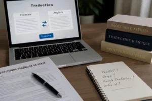 Traduction de conditions générales de vente avec ChatGPT, DeepL ou une autre intelligence artificielle