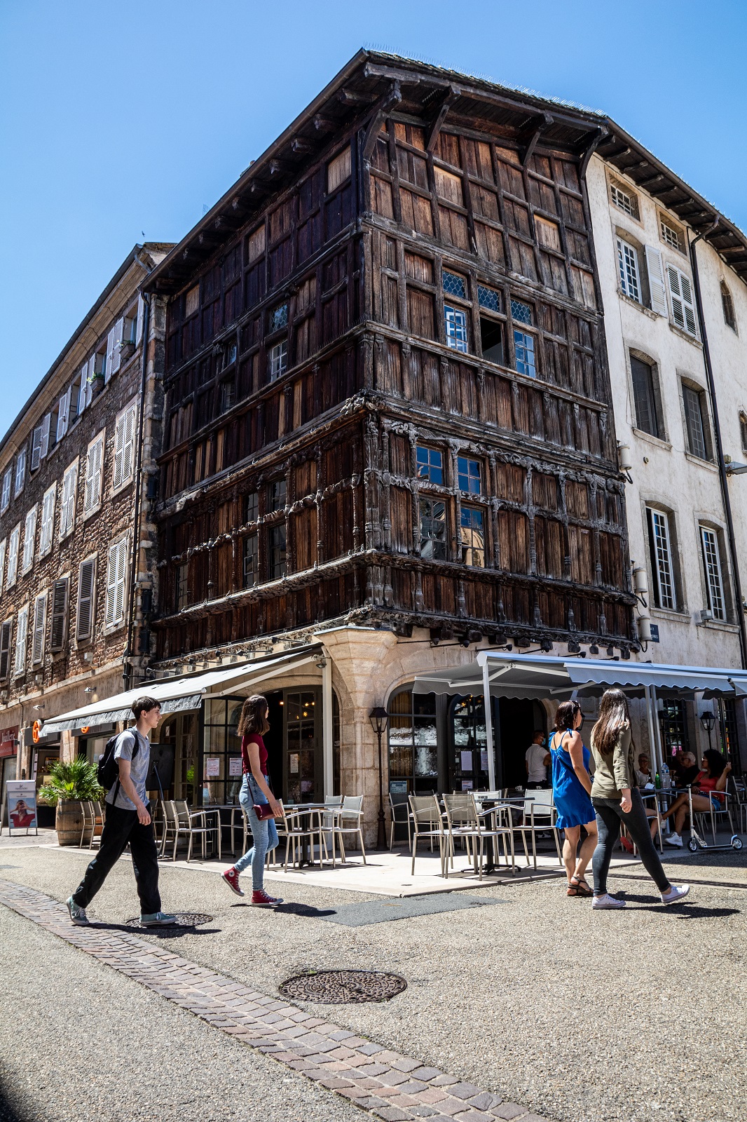 Maison de Bois dans le centre historique de Mâcon