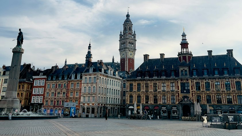 Grand-Place de Lille illustrant les services de traduction en Hauts-de-France