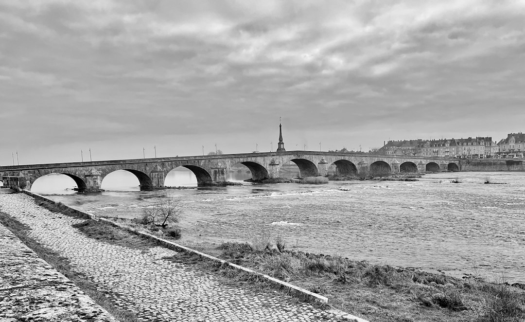 Pont sur la Loire à Blois illustrant les services de traduction en Centre-Val de Loire