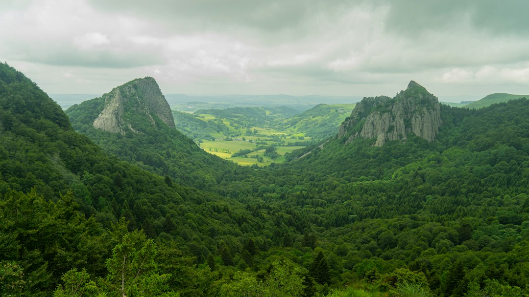 Paysage du massif des Vosges dans la région Grand Est